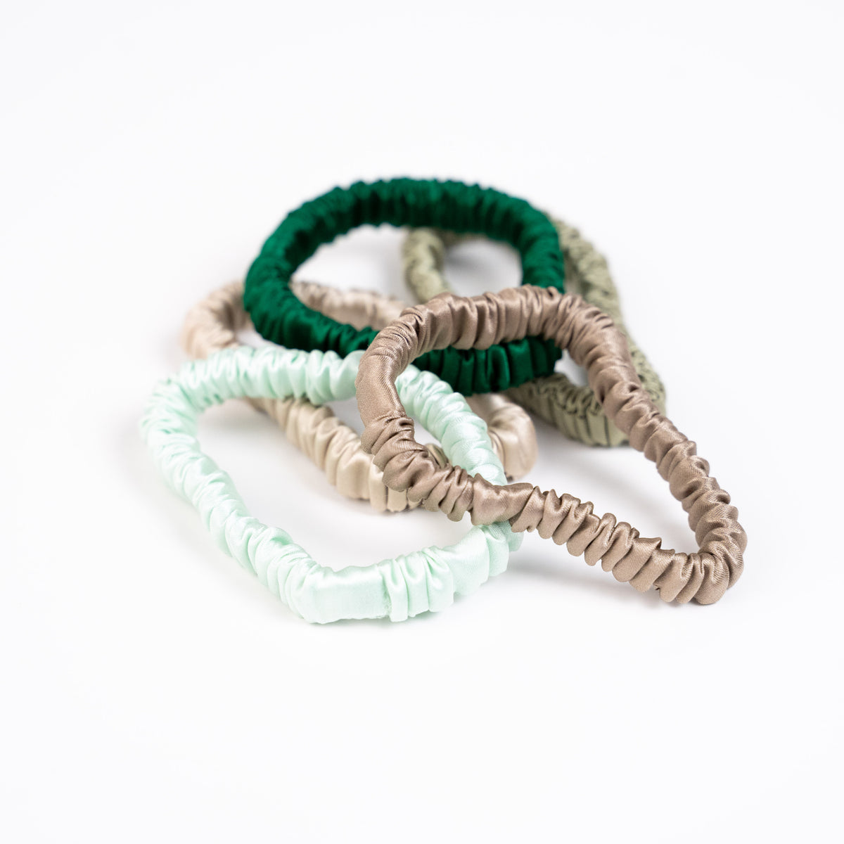 Mini Scrunchies, 5 stk.